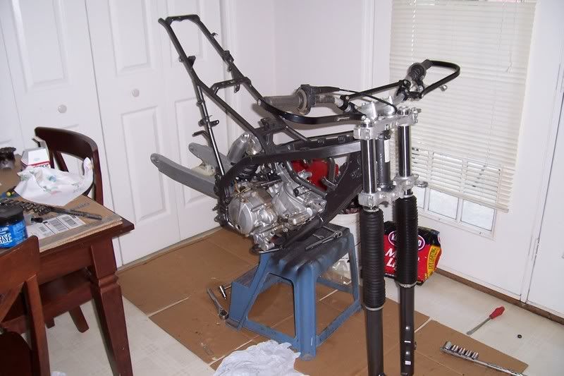 Frame Paint for KDX220 The Dirt Bike Motocross Supercross Forum at